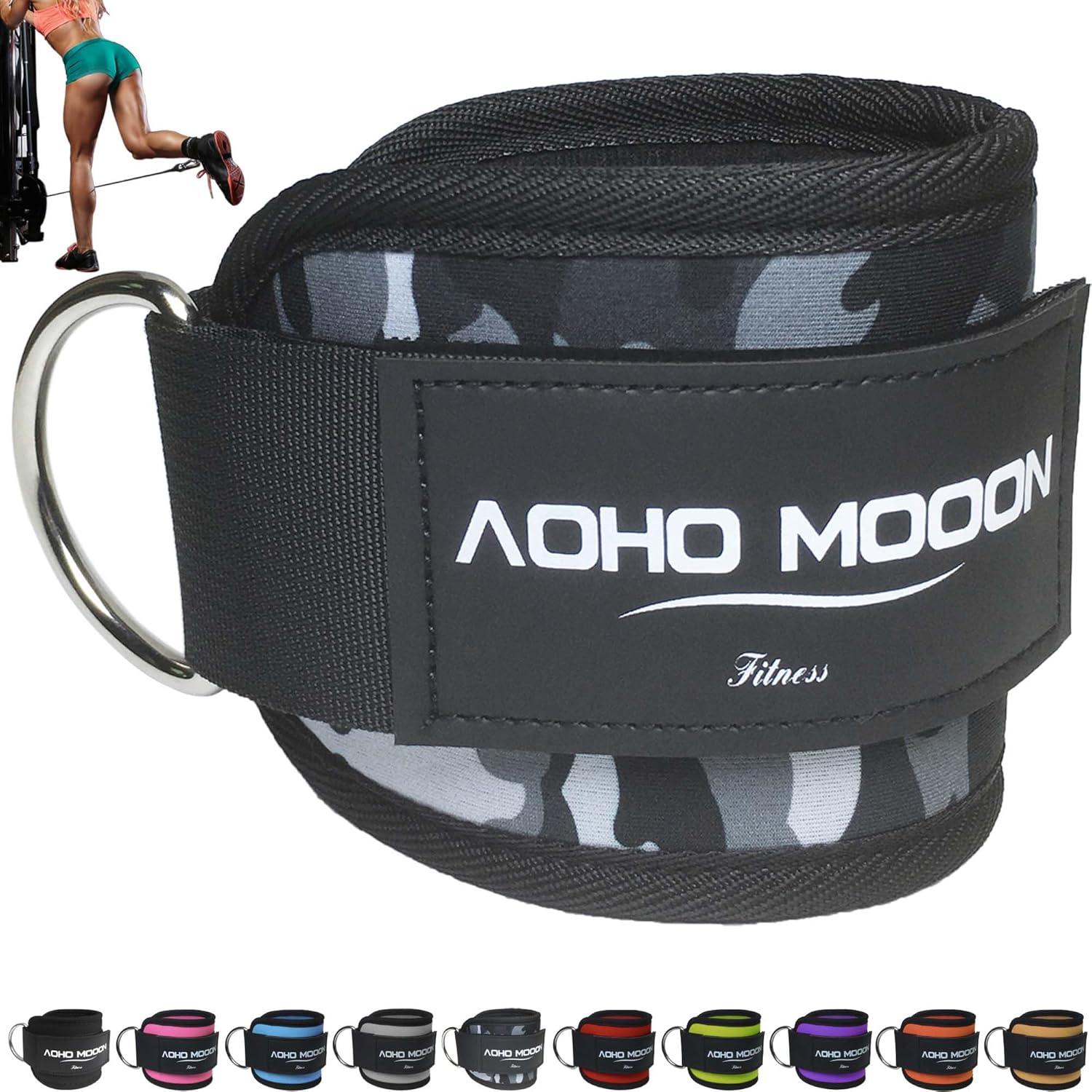 imageComfortable Adjustable Ankle Straps for Cable Machines Women Gym Workout Leg Strap Glute Cuff Ankle Cuffs for Glute Workouts Foot Straps for Kickback One Size Fit AllCome