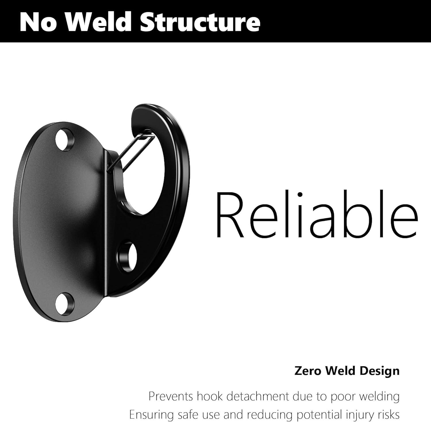 imageFITKIT 3Pack Resistance Band Wall Anchor Set No Weld Wall Mount for Exercise Bands ampamp Suspension Straps Compact Strength Training Kit for Home Gym Workouts ampamp Physical Therapy