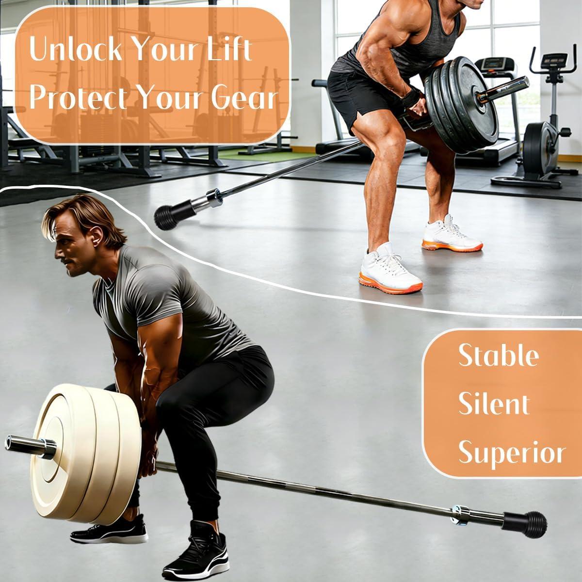 imageLandmine Attachment for Barbell 360 Rotation for Row Split Squat Press in Home Gym Natural Rubber 2quot Olympic Bar Fit1