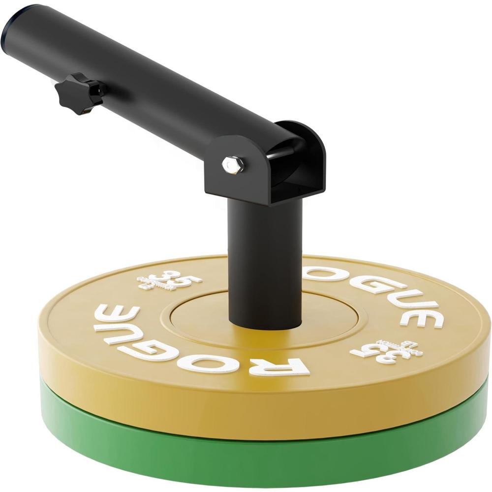 imageV Bar Landmine Attachment T Bar Handle for Barbell BarsFoldable V Bar Row Handle Double D Row Handle with Rubber Coating TRow Attachment for Strength Training BarsT Bar RowV Bar Landmine Handle