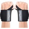 image18quotWrist Wraps for WeightliftingPair Lifting Wrist Straps for Bench Powerlifting ampamp Weight Training Heavy Duty Support for Working OutBlack