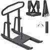 Black Height-adjustable Push-Pull Sled