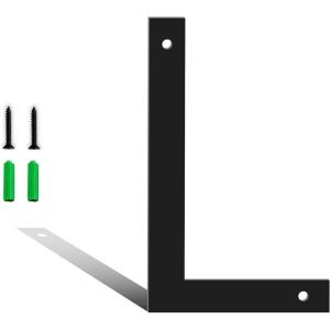 3 Inch Metal House Numbers for Outside, Black Coated Finished Metal Address Letters for Outdoor Signs, Modern Mailbox Numbers for Home, Street, Garden, Garage, and Gate, Letter A(Letter L)