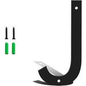 3 Inch Metal House Numbers for Outside, Black Coated Finished Metal Address Letters for Outdoor Signs, Modern Mailbox Numbers for Home, Street, Garden, Garage, and Gate, Letter A(Letter J)