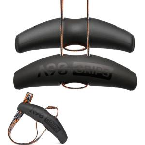 Angles90 Original Pull-Up Grips – Lat Pulldown Attachment – T-Bar Row & Cable Machine – D Handle – Forearm Strength Trainer – Gym Equipment – Exercise Equipment – Grip Strength Trainer(Black)