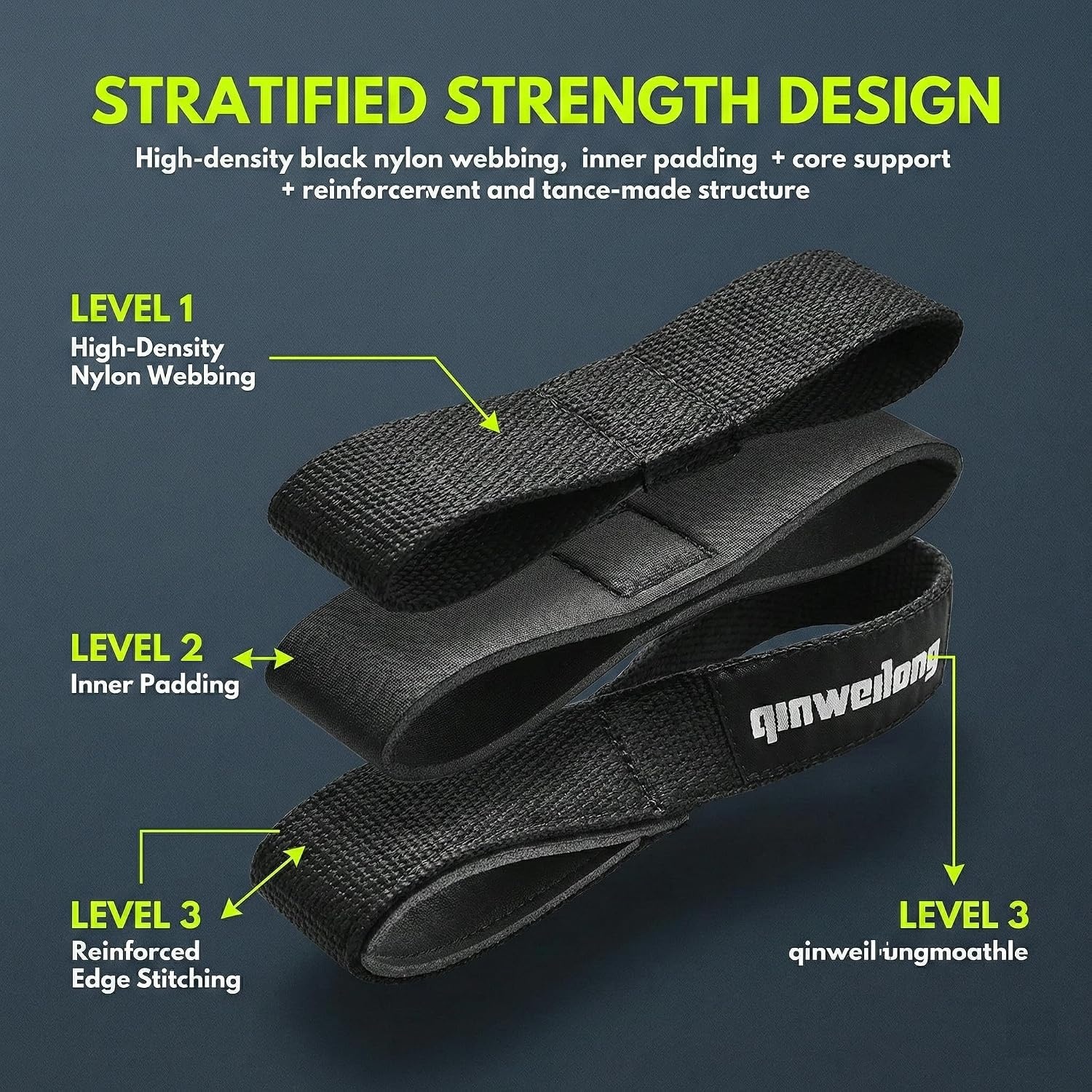 image:imageResistance Exercise Band amp Battle Rope Anchor Strap Accessory wCarabiner