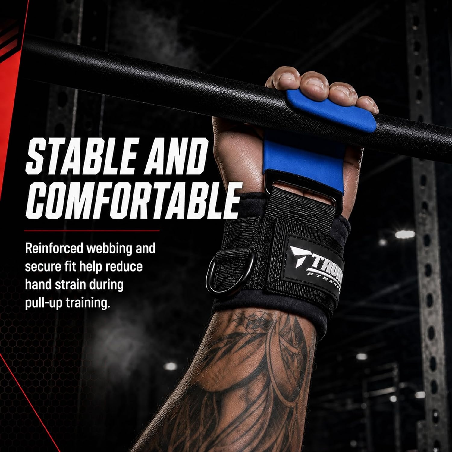 image:imageWeight Lifting Hooks with DRing Gym Hooks for Cable amp DeadliftsBlue