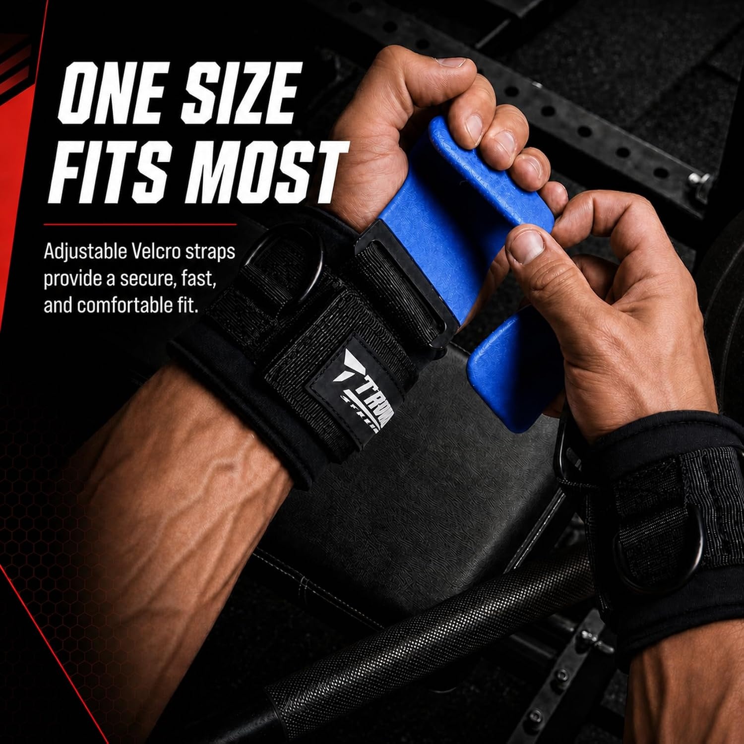 image:imageWeight Lifting Hooks with DRing Gym Hooks for Cable amp DeadliftsBlue
