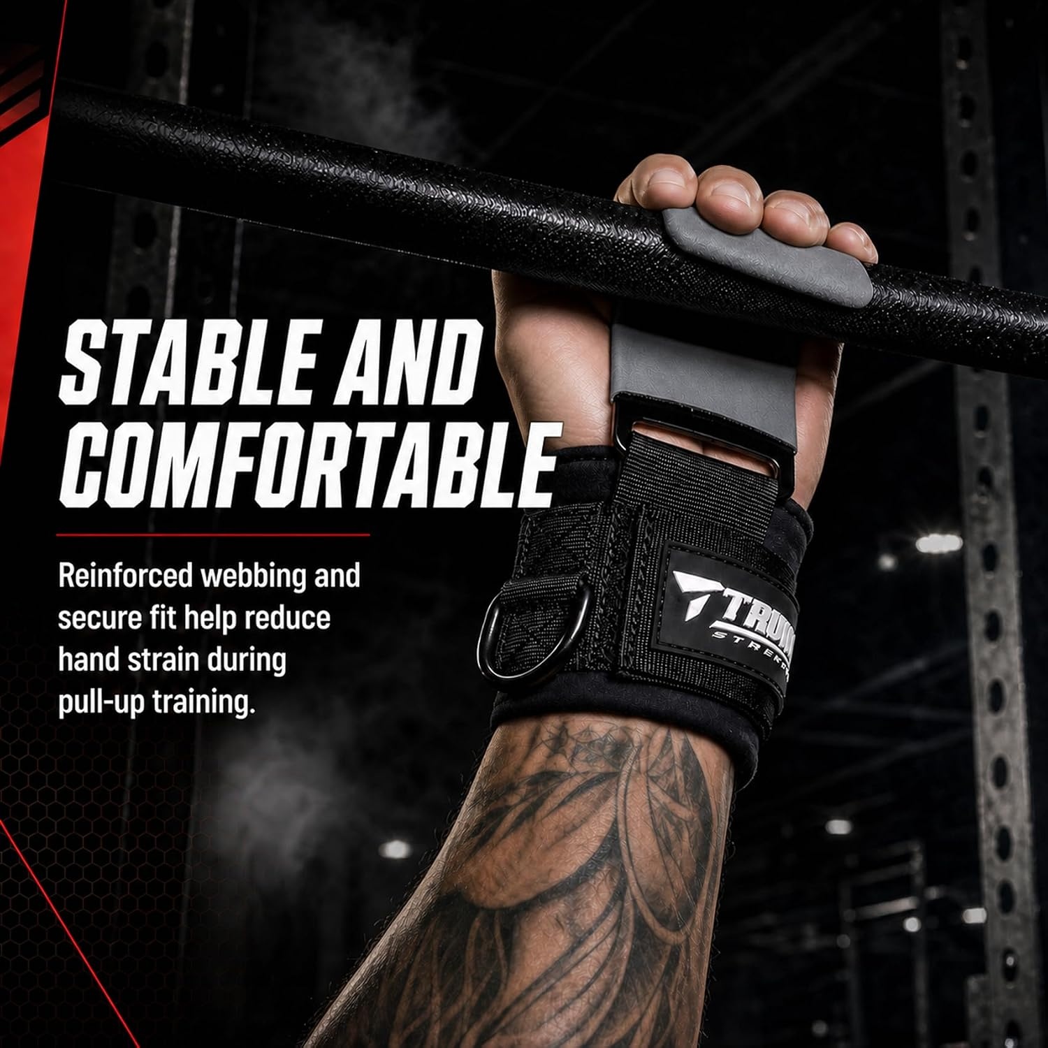 image:imageWeight Lifting Hooks with DRing Gym Hooks for Cable amp DeadliftsGray