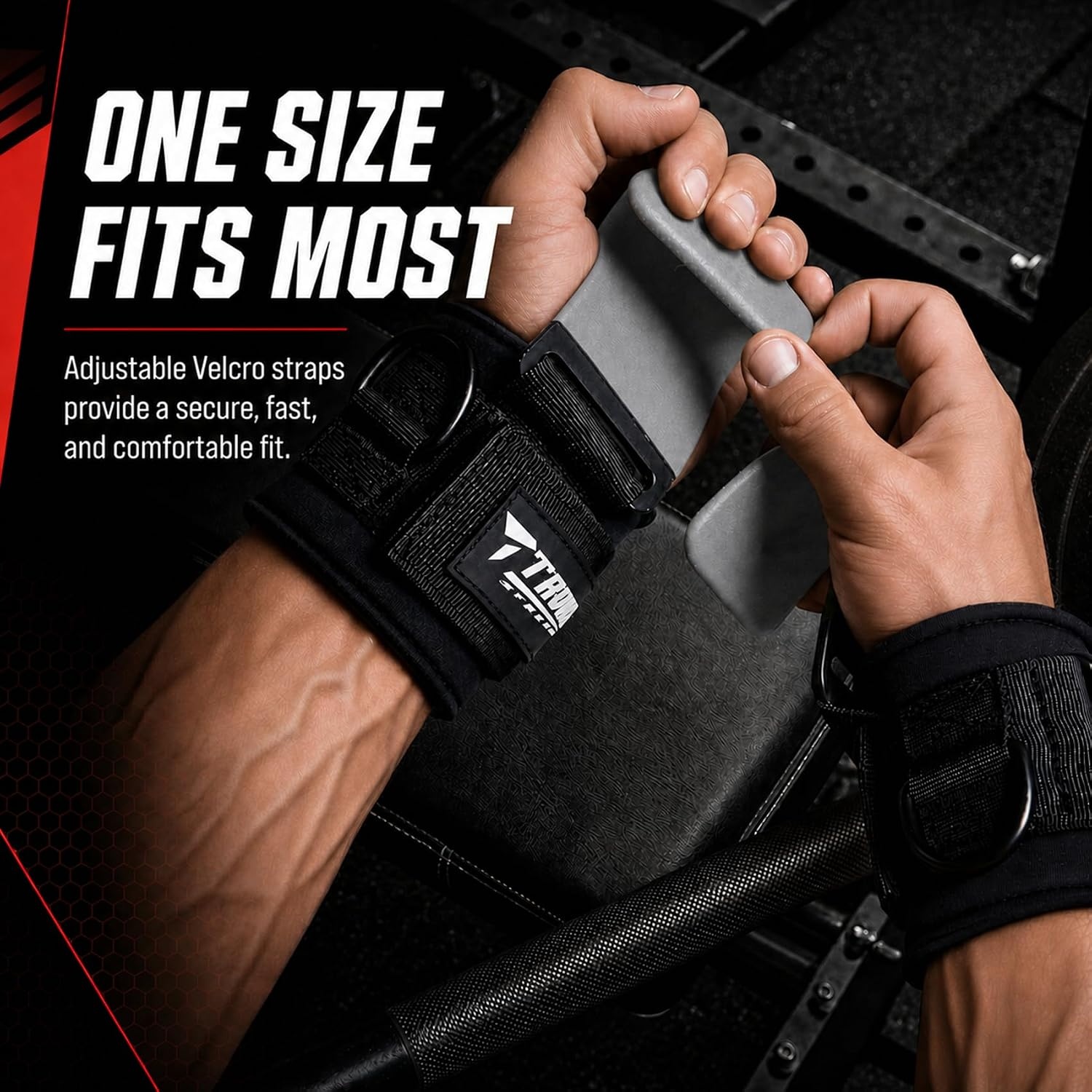 image:imageWeight Lifting Hooks with DRing Gym Hooks for Cable amp DeadliftsGray