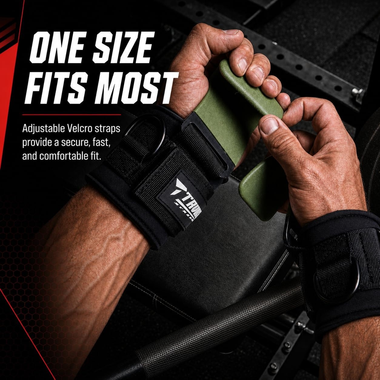image:imageWeight Lifting Hooks with DRing Gym Hooks for Cable amp DeadliftsGreen