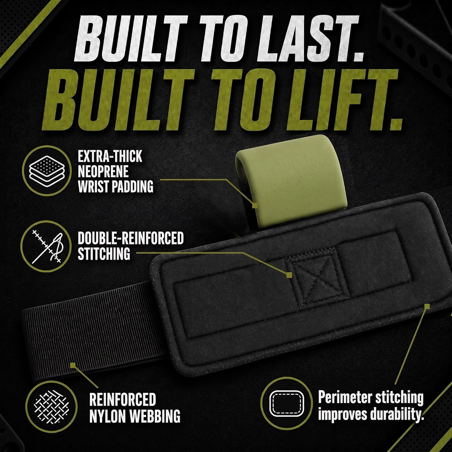 image:imageWeight Lifting Hooks with DRing Gym Hooks for Cable amp DeadliftsGreen
