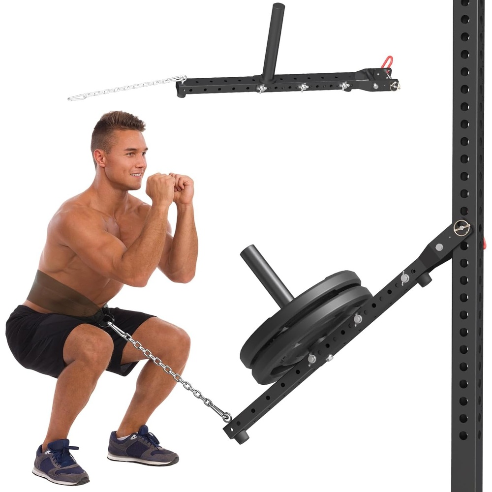 image:imageAdjustable Length Belt Squat Attachment for All Power Racks