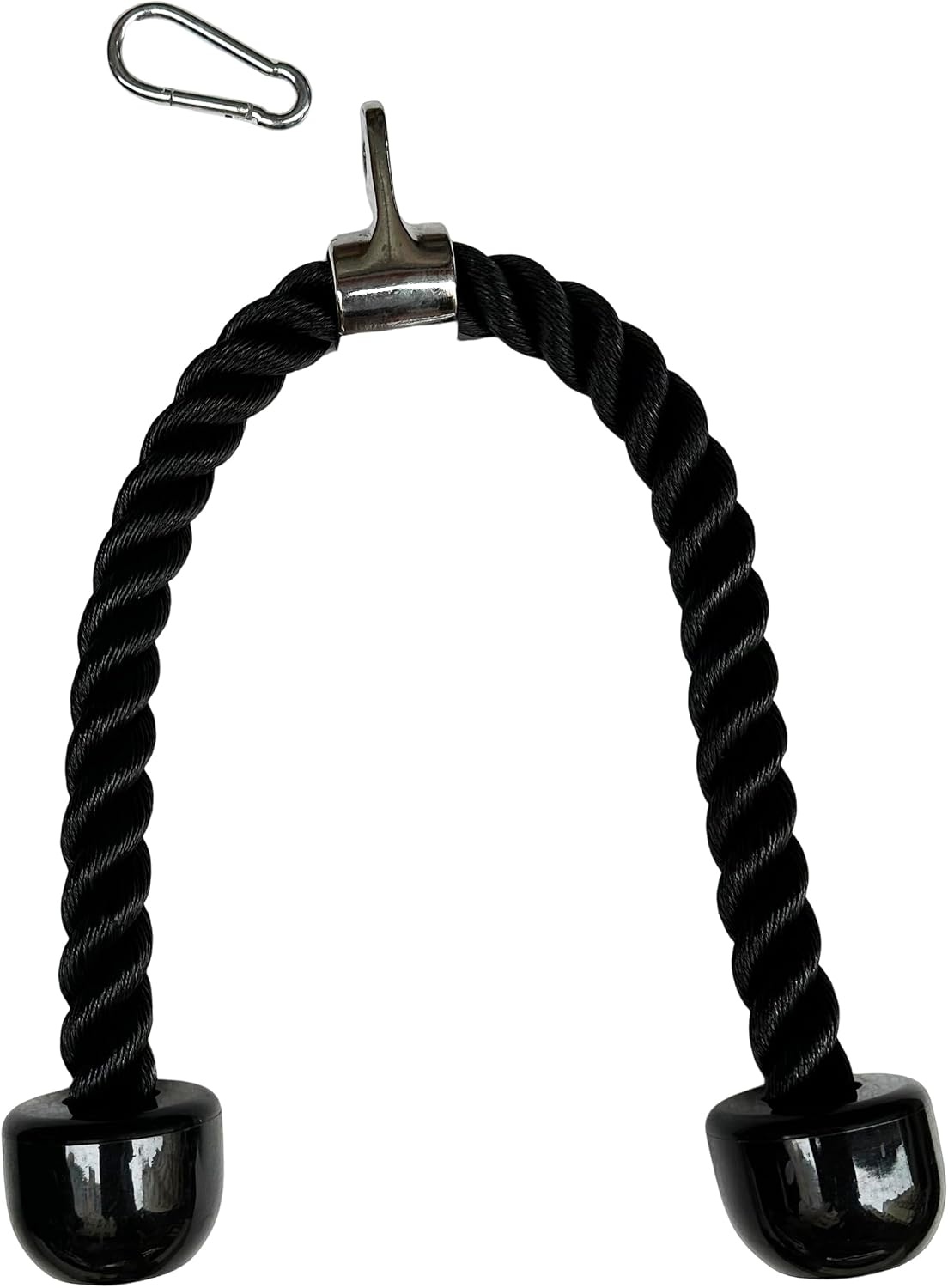 image:imageqibylift 27 Inch Face Pulls Tricep RopeGym Rope for Cable AttachmentsBlack X 2