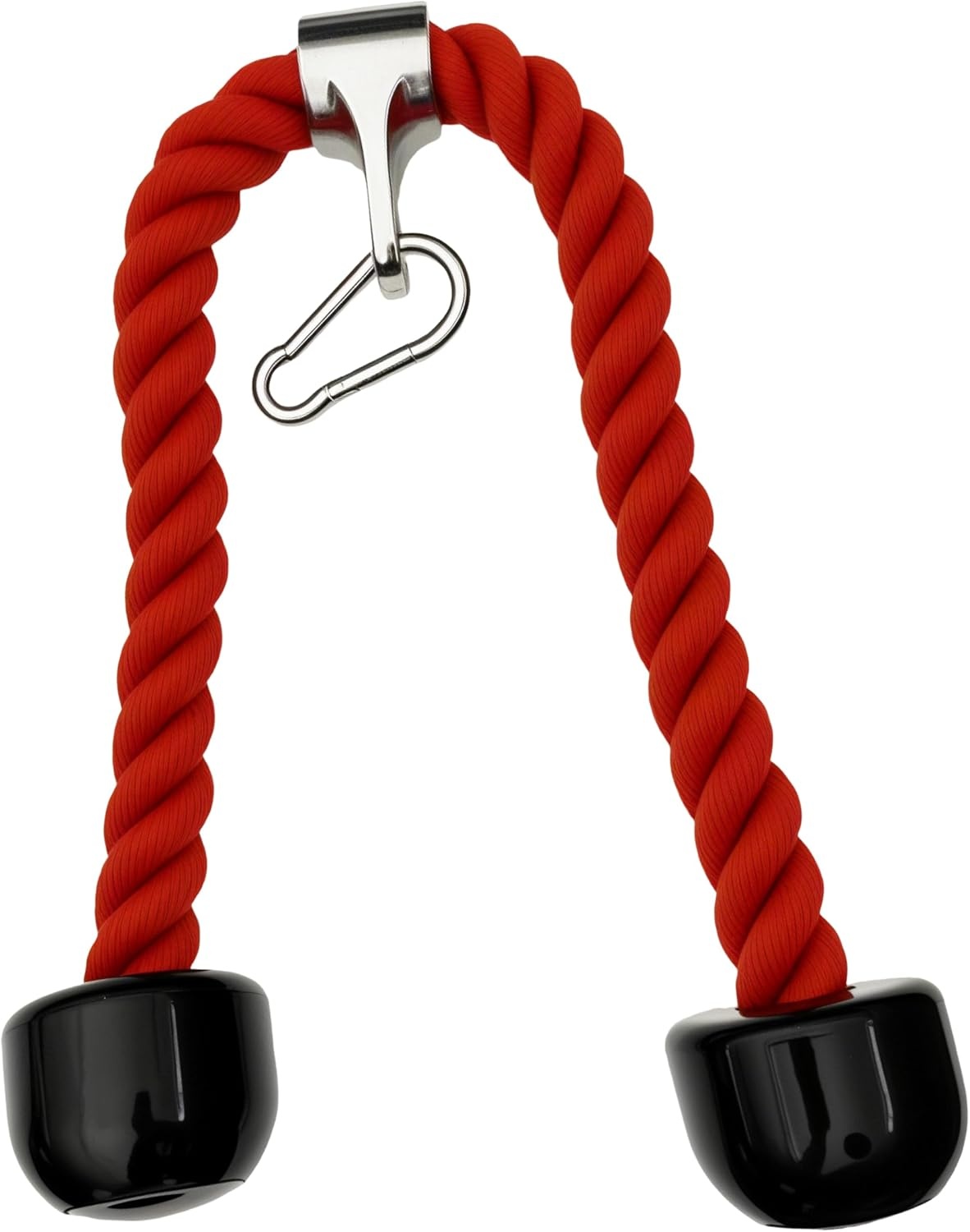 image:imageqibylift 27 Inch Face Pulls Tricep RopeGym Rope for Cable AttachmentsRed