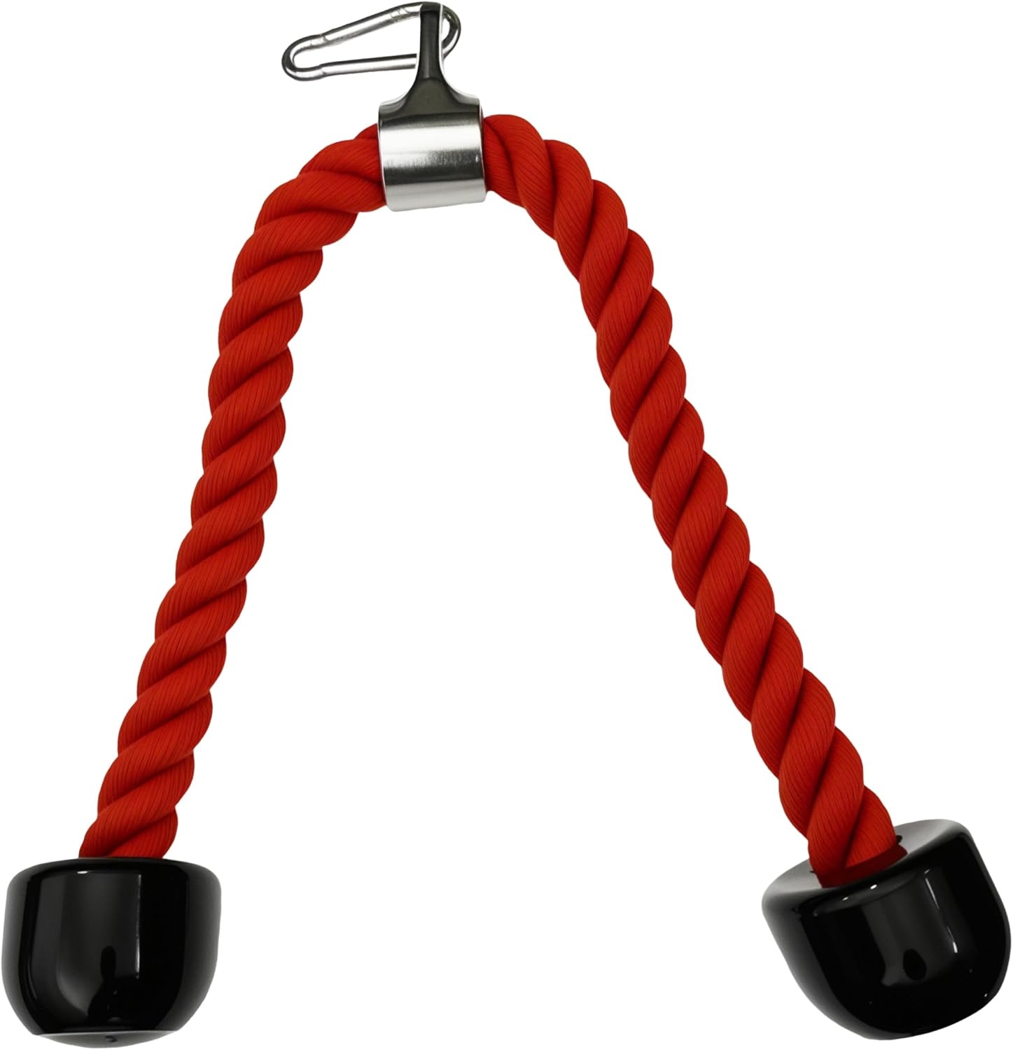 image:imageqibylift 27 Inch Face Pulls Tricep RopeGym Rope for Cable AttachmentsRed