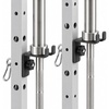 2Pcs Rack-Mounted Olympic Barbell Holder