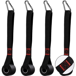 Slim Panda Door Anchor Strap for Resistance Bands(Door Anchor 4 Pack(4 Anchors+4 Clips))