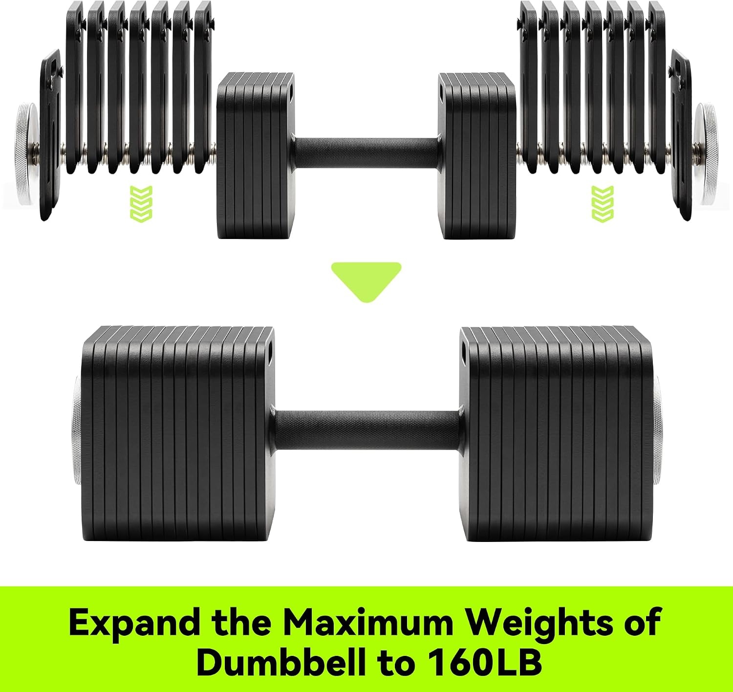 image:imageEisenlink Longer Screws 2 Pieces for Square Single Dumbbell Up to 160lbs