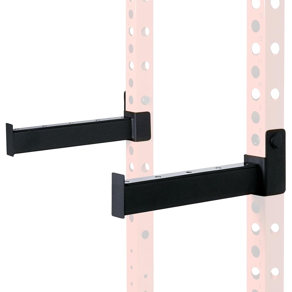 image:imageRitFit Spotter Arms Power Cage Attachment Squat Rack Safety Bars for 236 x 236 Power Rack Safety Squat Bar Attachment for Home Gym