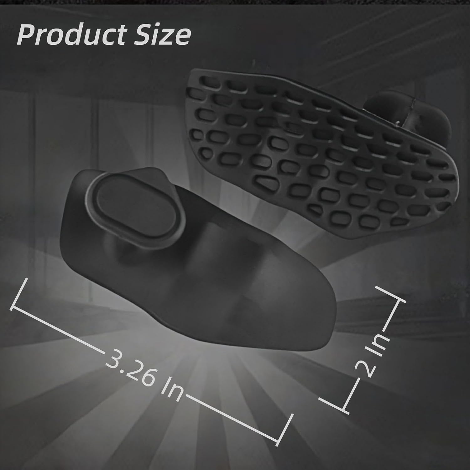 image:imageAntiSlip Workout Grips Ergonomic Alternative to Workout GlovesBlack