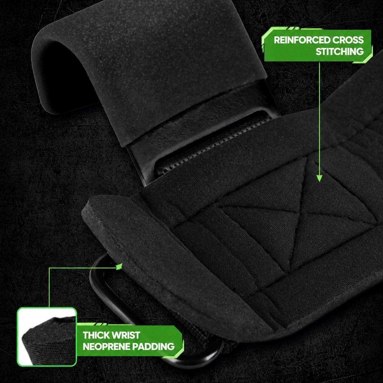 image:imageWeight Lifting Grips Pair Wrist Support for Heavy Lifting Deadlifts Pull Ups Powerlifting amp Gym WorkoutsOrange