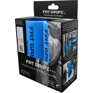 Fat Gripz Pro – The Simple Proven Way To Get Big Biceps & Forearms Fast – Winner of 4 Men’s Health Magazine Awards (2.25 Inch Outer Diameter)(NEW! Blue/Black)
