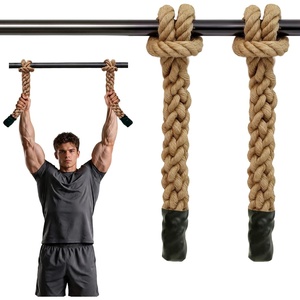 Rope Grips for Pull Ups, Heavy Duty 2-inch Thick Grip Strength Training
